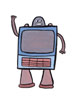 I can only watch TV if I look in a mirror